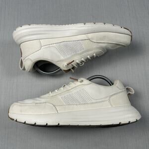 Hey Dude Sirocco Alta Essentials Men’s Size 9 White Casual Shoes Formal Sneakers